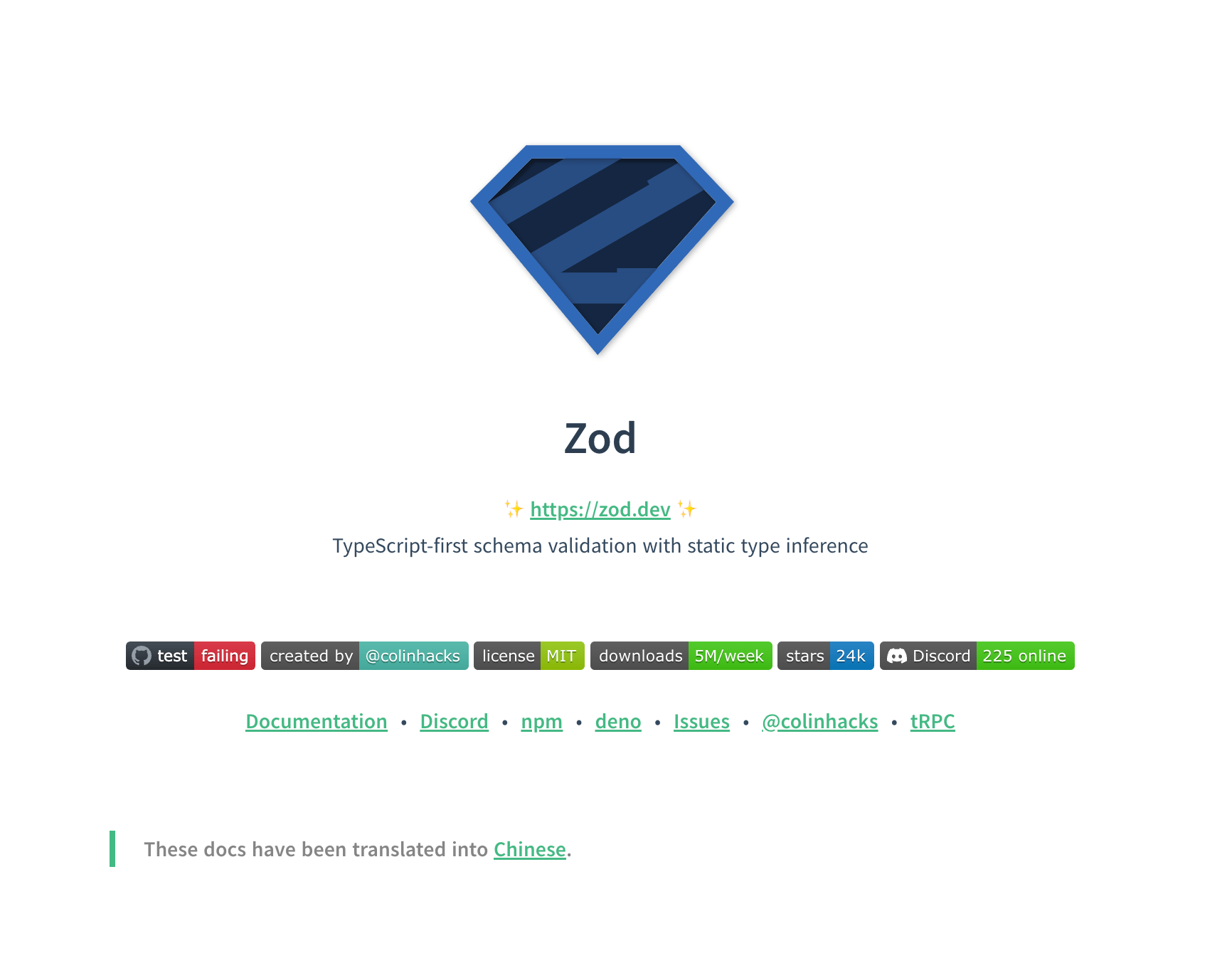 Data Validation: Zod