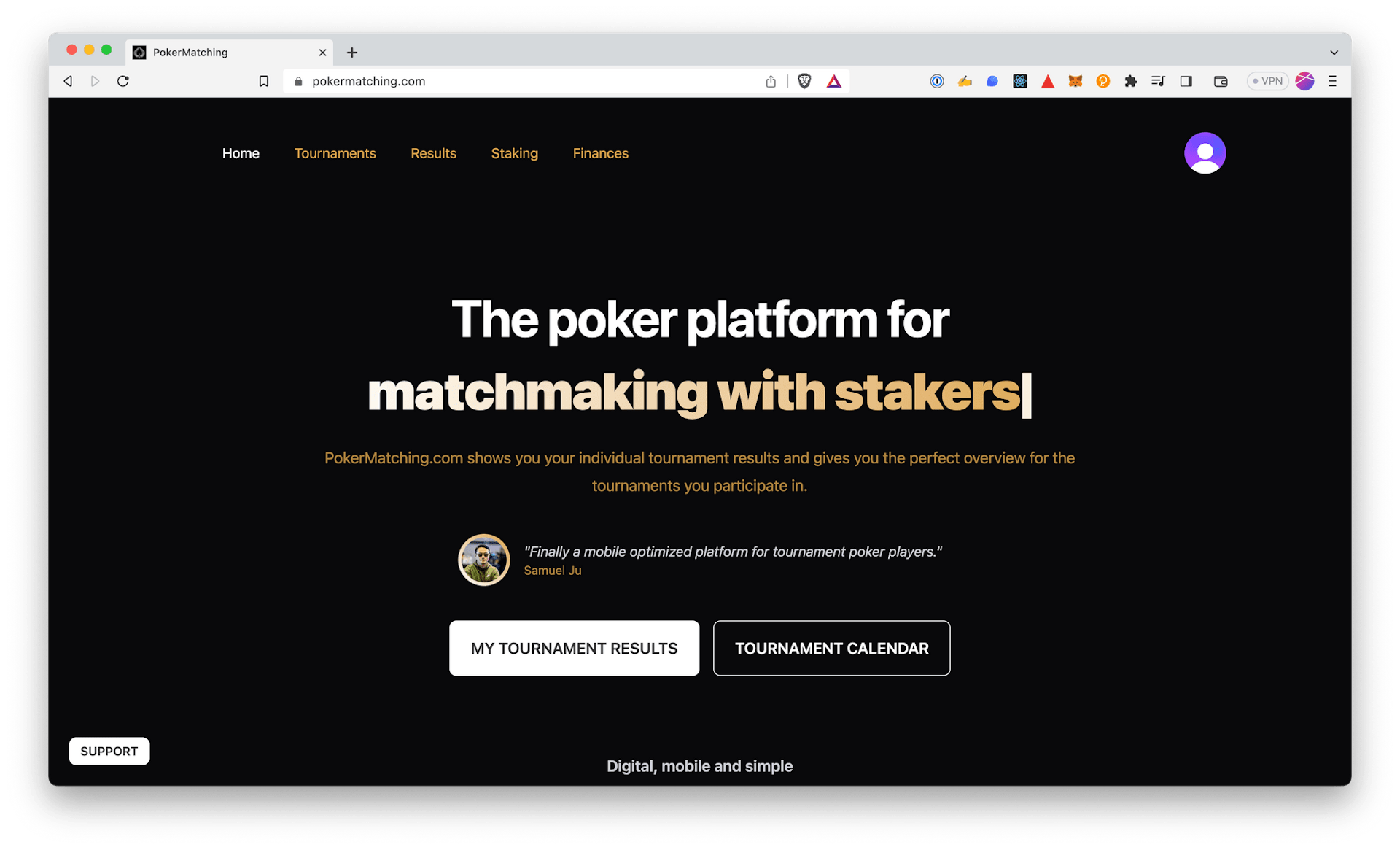 Pokermatching.com